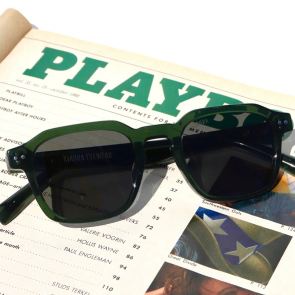 NWT Kiaura Eyewear Sunglasses Emerald Lautner Original - Picture 2 of 12